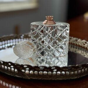 Oleg Cassini Crystal Perfume Bottle